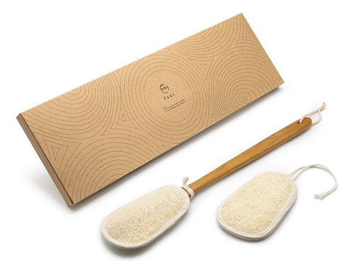 Esponja Exfoliante Faay Luffa 43 Cm Barra Cepillo Baño Color Nombre Del Diseño