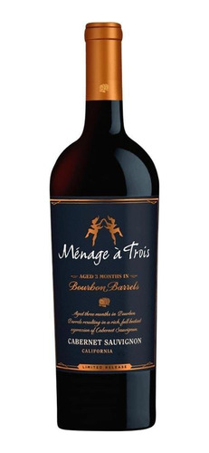 Vinho Ménage À Trois Bourbon Barrel 750ml Tinto Cx C/6