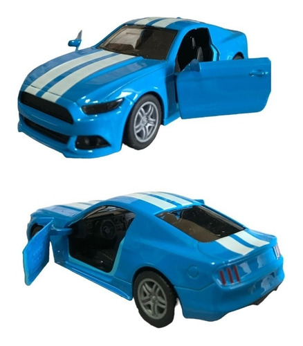 Mustang De Colección Escala 1:32 Metálico 