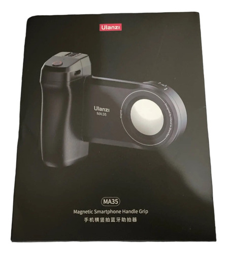 Suporte De Celular Com Grip Bluetooth Magnetico Ulanzi Ma35 Cor Preto