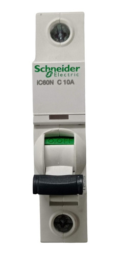 Disjuntor Termomagnético 230/400v 10a  Ic60n C 10 Schneider