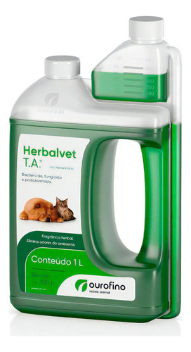 Desinfetante Herbalvet T.a. Ourofino 1l