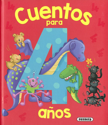Cuentos Para 4 Aãâ±os, De Ediciones, Susaeta. Editorial Susaeta, Tapa Dura En Español