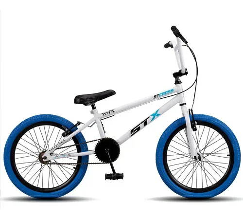 Bicicleta BMX Cross Infantil STX Pneu Colorido Vermelho Aro 20 V