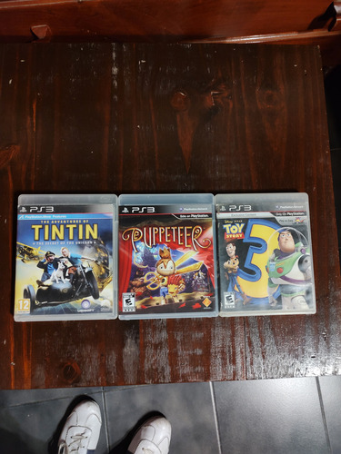 Tin Tin + Puppeter + Toy Story Pack Niños! (Usado)