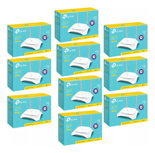 Paquete De 20 Pzas Router Tp-link Tl-wr840n V6, 300 Mbps