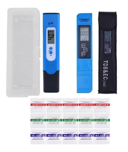 Medidor De Ph + Medidor De Ec /tds +  15 Buffer