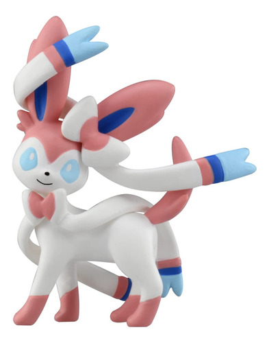 Figura Pokemon Sylveon 10 Cm Juguetes Autorizados Para Niñ