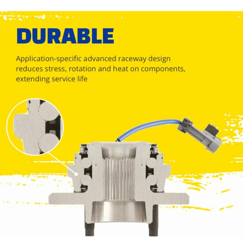 Moog 515096 Cojinete De Rueda Y Conjunto De Cubeta Para