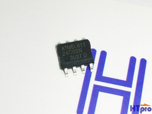 24c02 24 C02 24c02n Memoria Eeprom Smd Ecu Original Atmel