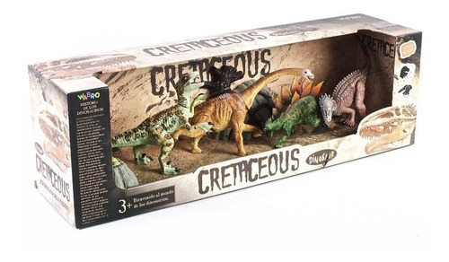 Dinosaurios Sorpresa Cretaceous Set X 6