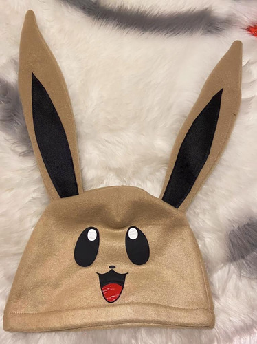 Gorros Polar Pokemon Eevee Para Niños, Excelente Calidad.