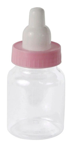 12 Biberoncitos Baby Shower Recuerdo Mamilita Color Rosa