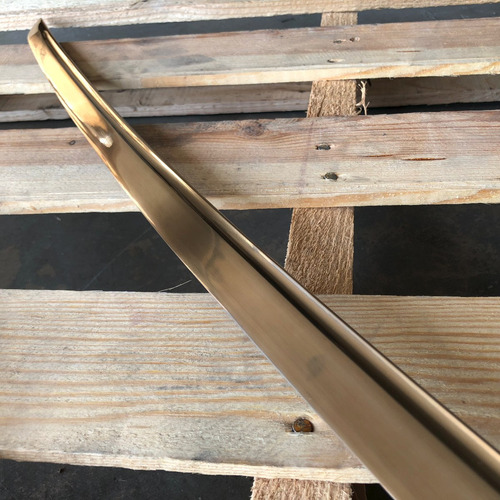 Katana Acero Dorado 1045 Canal Sangrador Full Tang 1359