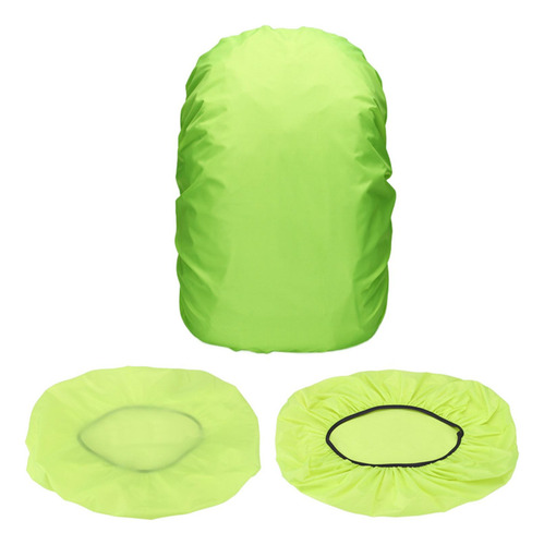 Mochila Cubierta De Lluvia Impermeable Mochila Verde S