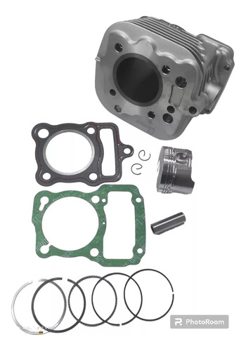 Kit De Cilindro Para Moto Cg 125 Titan Silver