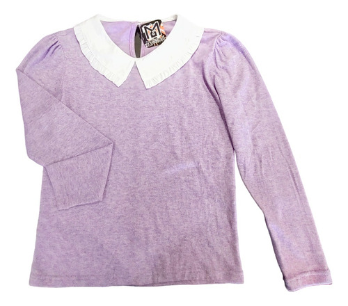 Sweater Mujer Cuello Camisa Lanilla Suave Calidad Premium
