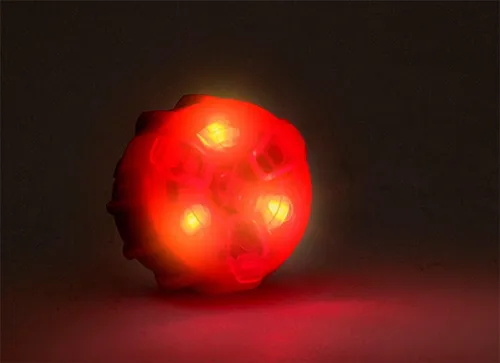 Luz Led Trasera Para Cascos Met Con Sistema Safe-t