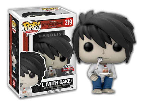 Funko Pop Death Note En Forma De L Con Pastel 219