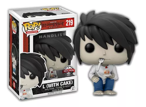 Funko Pop! L com Bolo #219 - Death Note - Wishtoys