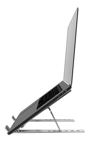 Mesa Para Notebook Regulável Em Alumínio Com 6 Níveis Altura