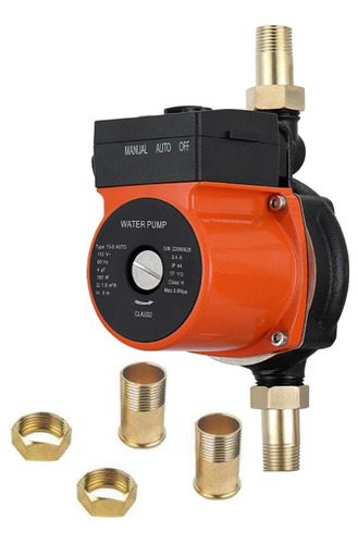 Bomba Presurizadora De Agua 3000rpm Silencia 127v 25l/min 9m