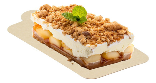 Charola Postre, Catering, Rectangular 7x12cm 100 Pzas