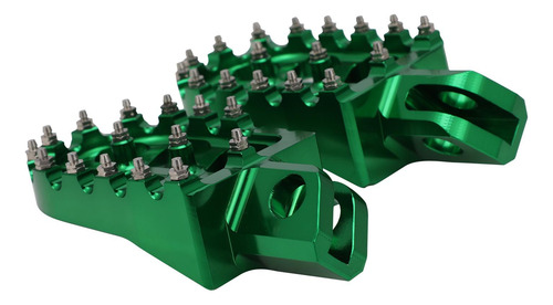 Estriberas Y Reposapiés Para Kawasaki Z125, Color Verde