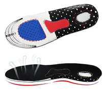 Comprar Par De Palmilha Ortopédica Silicone Anti Impacto Confortavél Alívio Imediato Correção da Postura Corporal, Fascite plantar e Esporão, palmilha, calçado, ortopedia, correção de pisada
