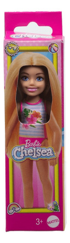 Chelsea Barbie Pequeña Con Traje De Baño Playero