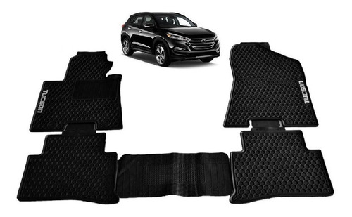 Moquetas Caucho Hyundai Tucson Tl Originales Safeline