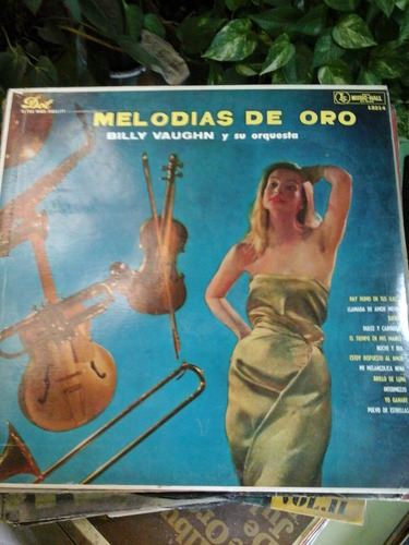 Vinilo 3624 - Melodias De Oro - Billy Vaughn - D.m.