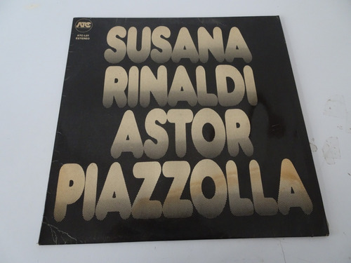 Astor Piazzolla Susana Rinaldi - Vinilo Argentino - Tango