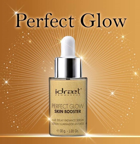 Imagen 5 de 6 de Idraet Serum Iluminador Anti Age Perfect Glow Skin Booster