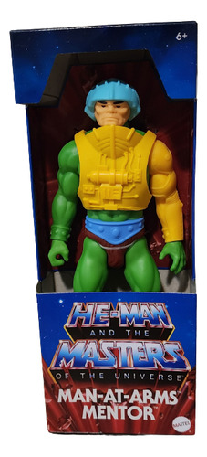 Boneco Mentor Man-at-arms He-man Mattel Master Universe