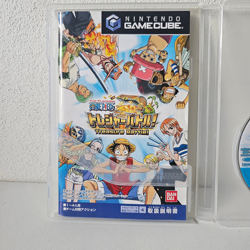One Piece Pirates' Carnival - Juego Original Gamecube (Usado)