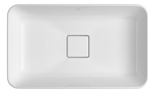Cuba Deca Sobrepor Retangular 50cm L 23050 17 Branco