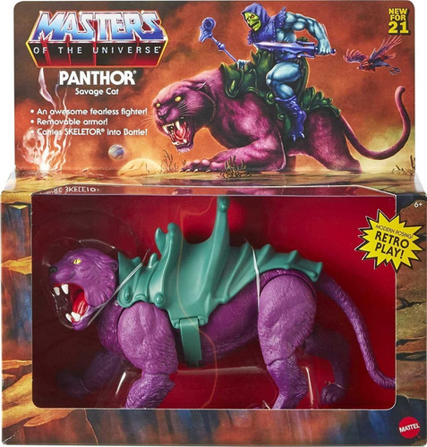 Mattel Masters Of Universe Panthor Savage Cat (Usado)