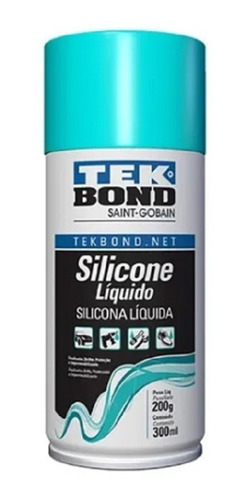 Silicone Spray Alta Performance Tekbond 300ml
