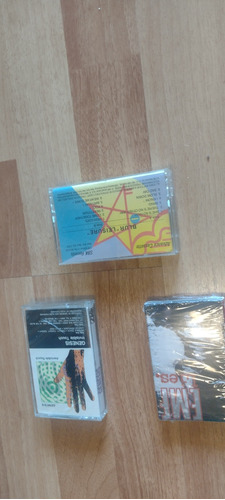 Lote Cassettes Americanos Genesis Blur Emf ( Bowie Nirvana)