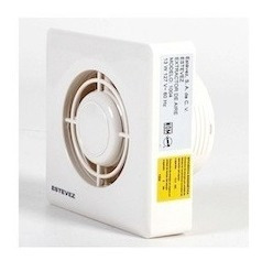 Imagen 2 de 3 de Extractor De Aire Estevez 1004 Blanco Sanitario Regadera 4