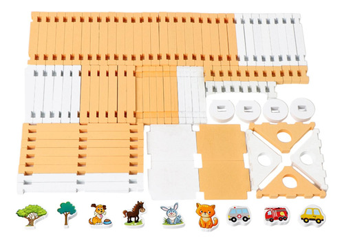 Juego De Bloques De Construcción Para Niños, Construcción