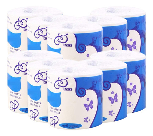 Imagen 4 de 12 de Papel Higiénico Paquete De Papel Higiénico Y Toallas