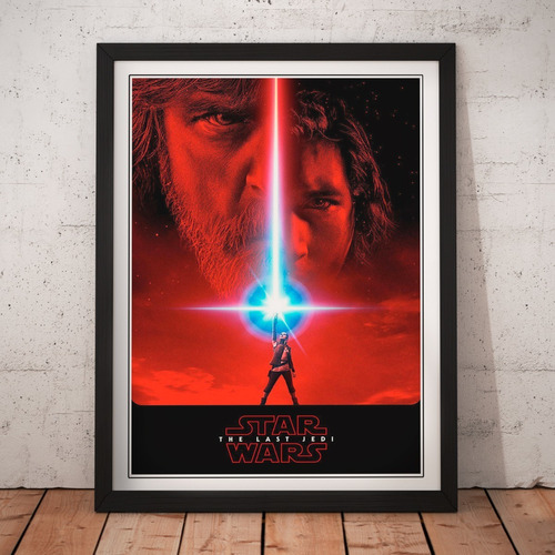 Cuadro Peliculas - Star Wars - Poster Movie Red