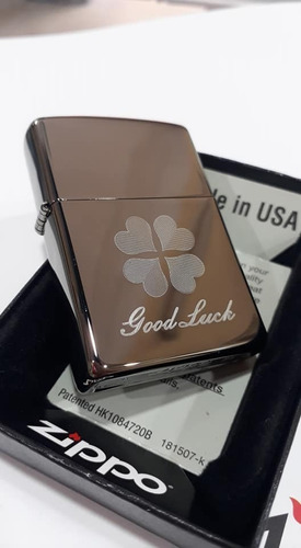 Imagen 4 de 10 de Encendedor Zippo Modelo 49120 Good Luck Original Garantia