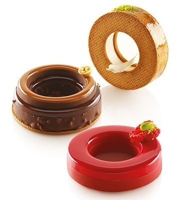 Moldes Para Mini Tartas Kit The Ring Silikomart®