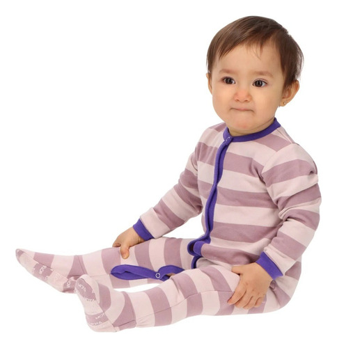 Pijama Enterito 100% Algodón Afranelado Para Bebe Niña/niño