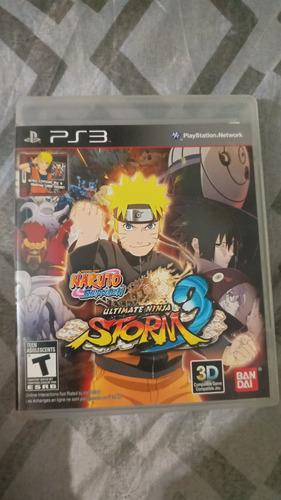 Naruto Shippuden: Ultimate Ninja Storm 3 Ps3 FĂsico (Usado)