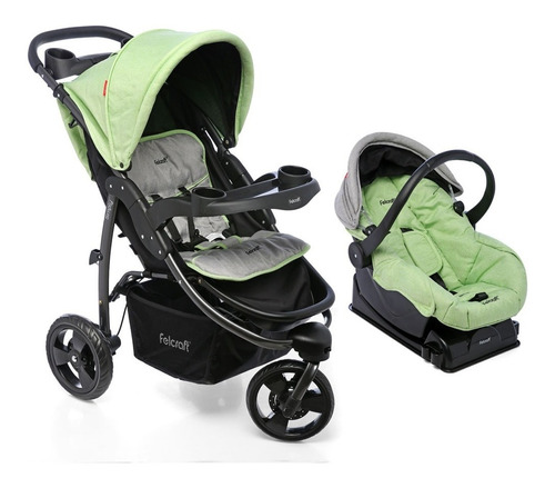 Cochecito Bebé Felcraft Jogger Simply Huevito Con Base