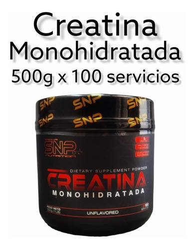 Creatina Monohidrata 100% Pura - L a $85000